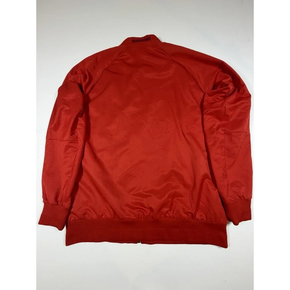 Adidas Bayern Munich Football Anthem Jacket Soccer Mens Track Top Red Sz XL 2015